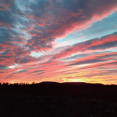 #innerleithen #scottishborders #sunset