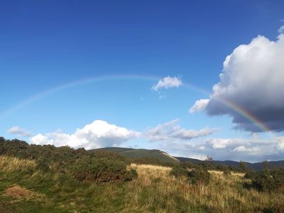 #rainbow #scottishborders #scotland #innerleithen