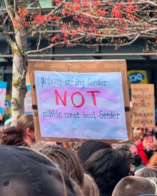 Best. Sign. Ever. 
#programmerhumour #geekhumour #transpride🌈